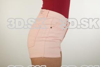 Pelvis pink shorts of Jean 0007